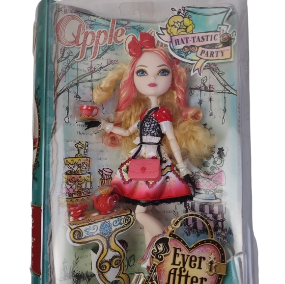 NIB Ever After High Apple White Doll Hat-Tastic Party Snow White - Picture 2 of 7
